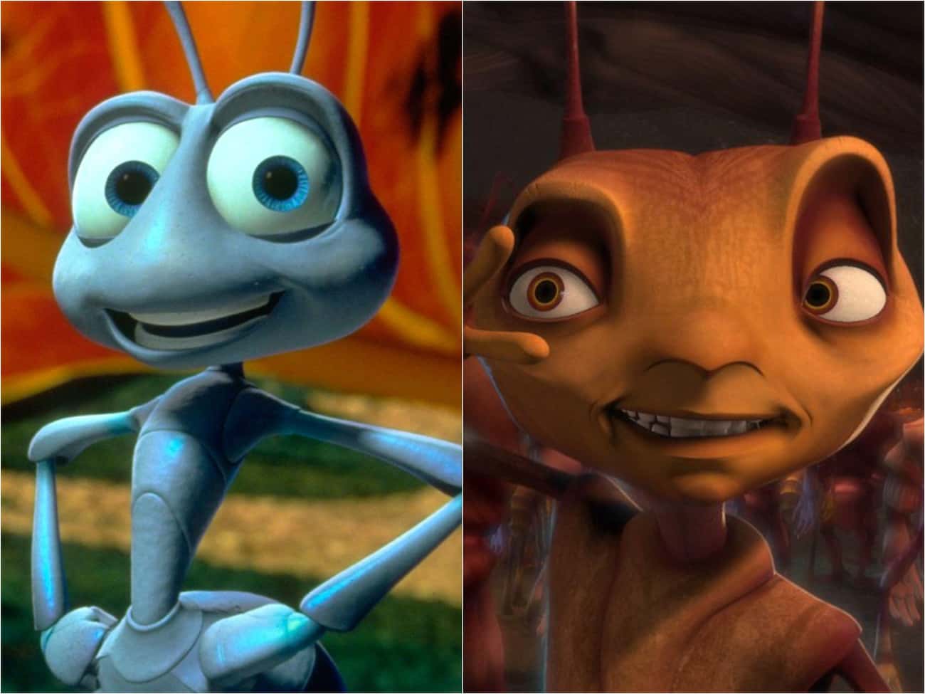'A Bug's Life' And 'Antz'