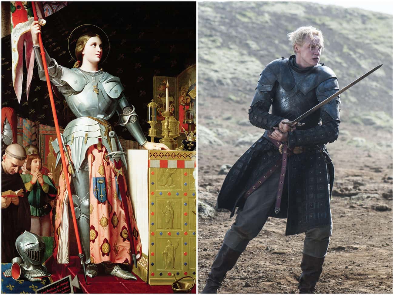 Joan Of Arc Is Brienne Of Tarth