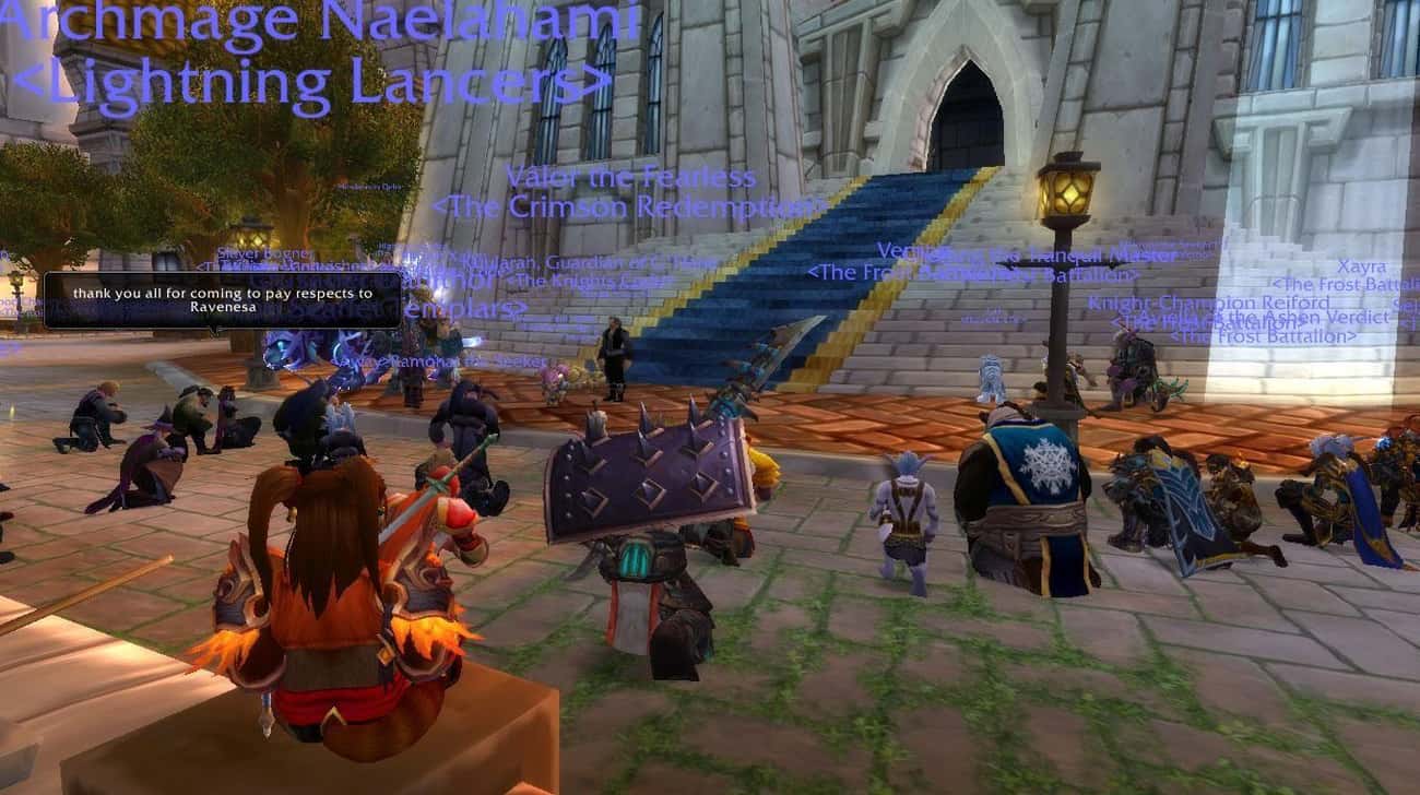 The Raid At A 'World Of Warcraft' Funeral