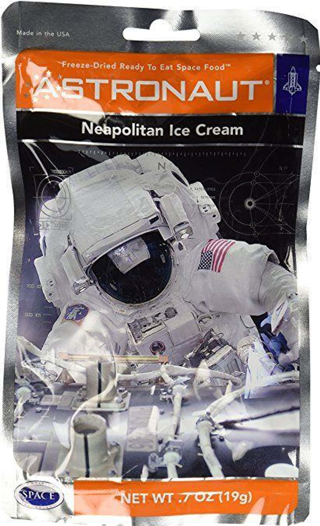 Astronaut Neapolitan Ice Cream