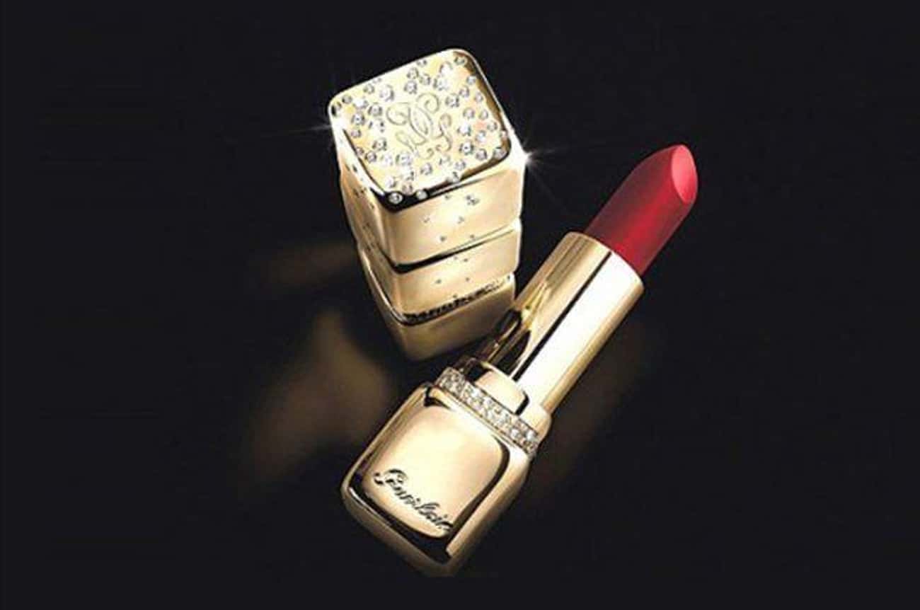 Guerlain&#39;s KissKiss Gold And Diamond Lipstick