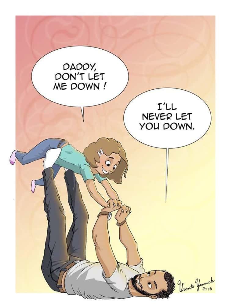 Single Dad Illustrates Everyday Life Raising His Daughter In 10+ Emotional  Comics