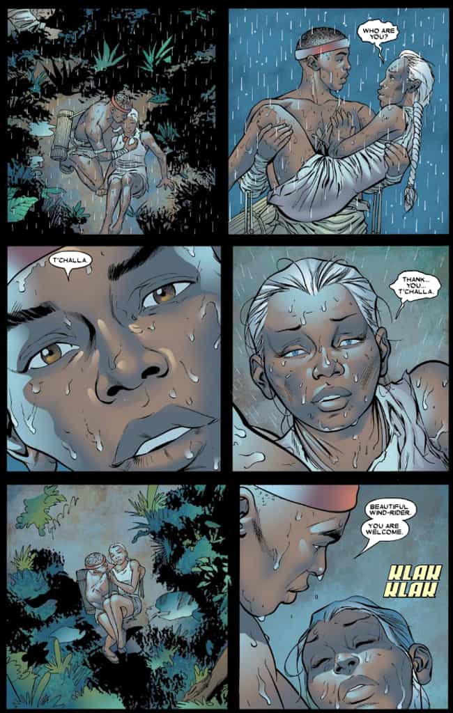 Storm And T'Challa Lose Their Virginity At Age 12