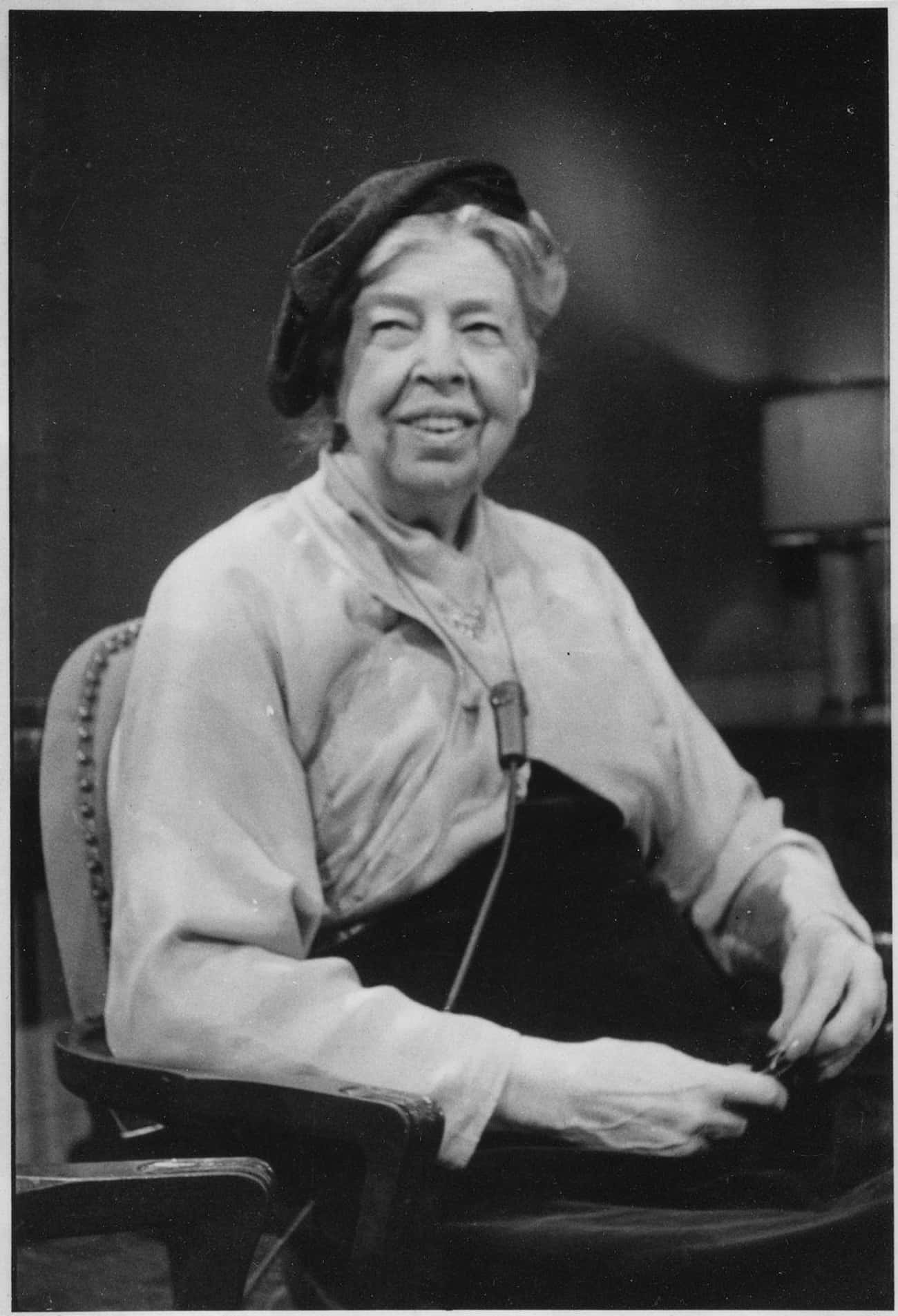 Before Her Crimes Were Uncovered, She Was Praised For Her Work By People Such As Eleanor Roosevelt