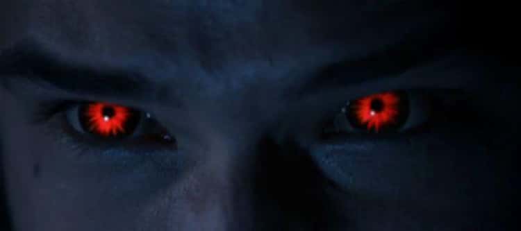 red werewolf eyes