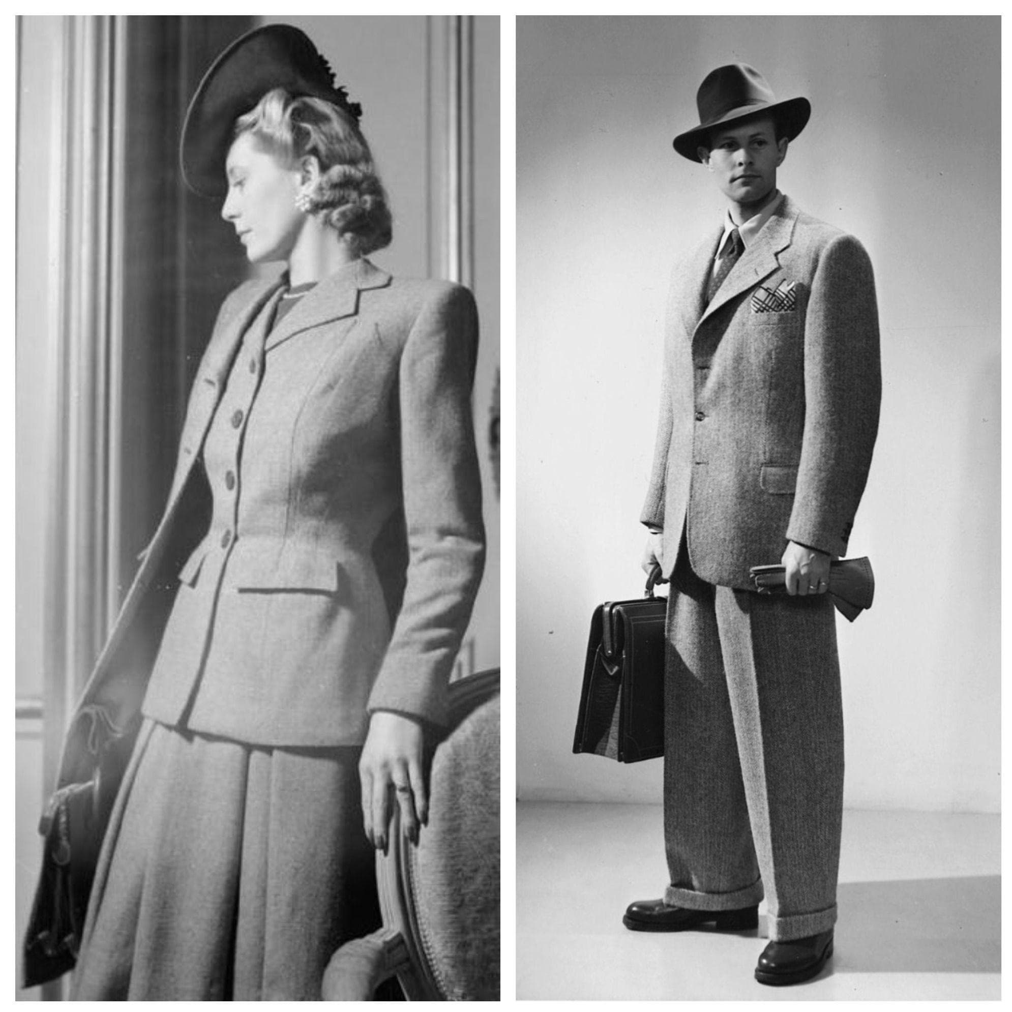 Practical '40s Fashion Hig is listed (or ranked) 5 on the list These Were The Ideal Beauty Standards For Men And Women Throughout The 20th Century