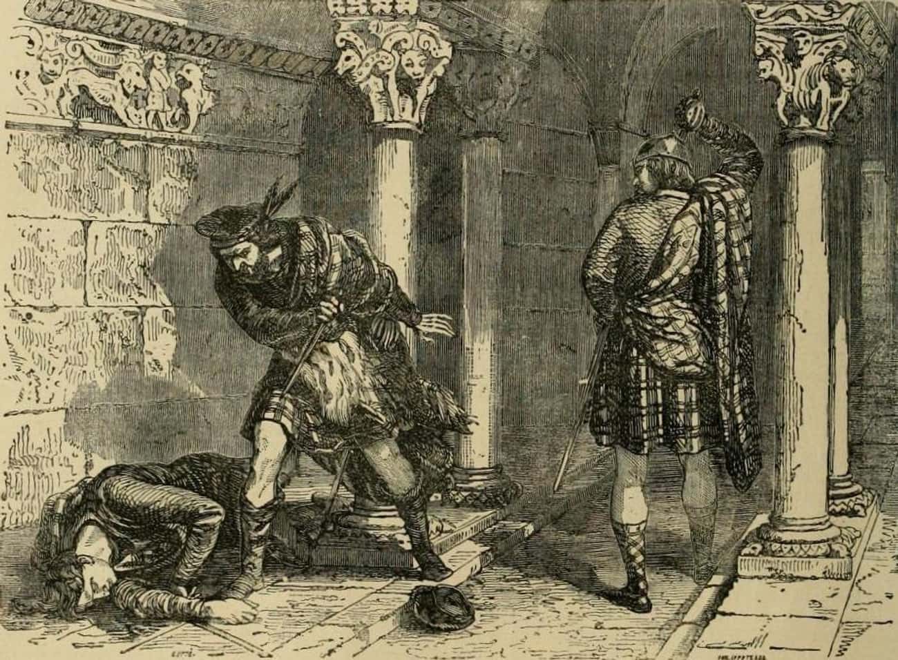Robert The Bruce Stabbed His Rival To Death In A Church