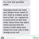 Not A Belieber on Random Hilarious Texts From Grandparents That Made Us Die Laughing