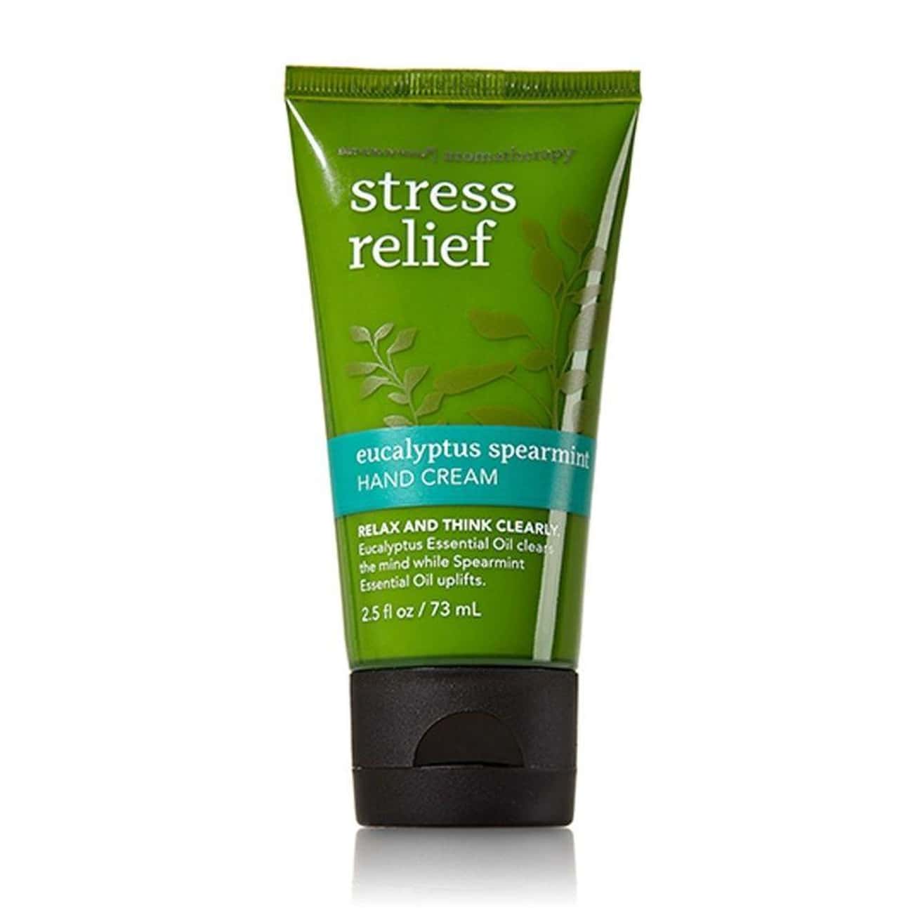 Bath & Body Works Stress Relief Eucalyptus And Spearmint Hand Cream