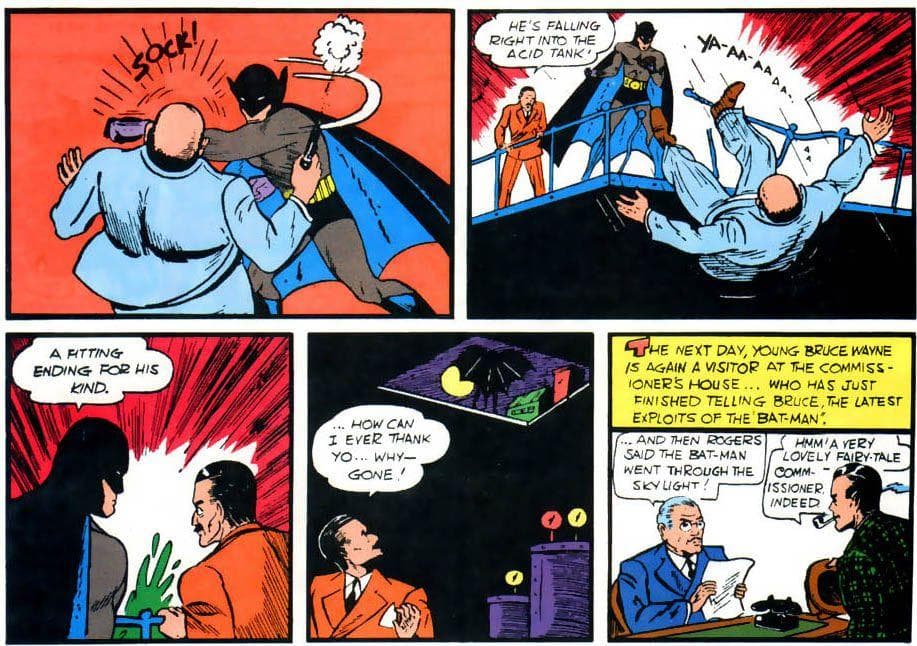 Forget Jail For This Chemical  is listed (or ranked) 7 on the list Every Time Batman Has Brutally Murdered People Over The Decades