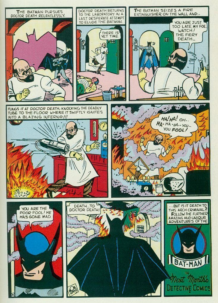 Doctor Death Gets A Taste Of H is listed (or ranked) 14 on the list Every Time Batman Has Brutally Murdered People Over The Decades