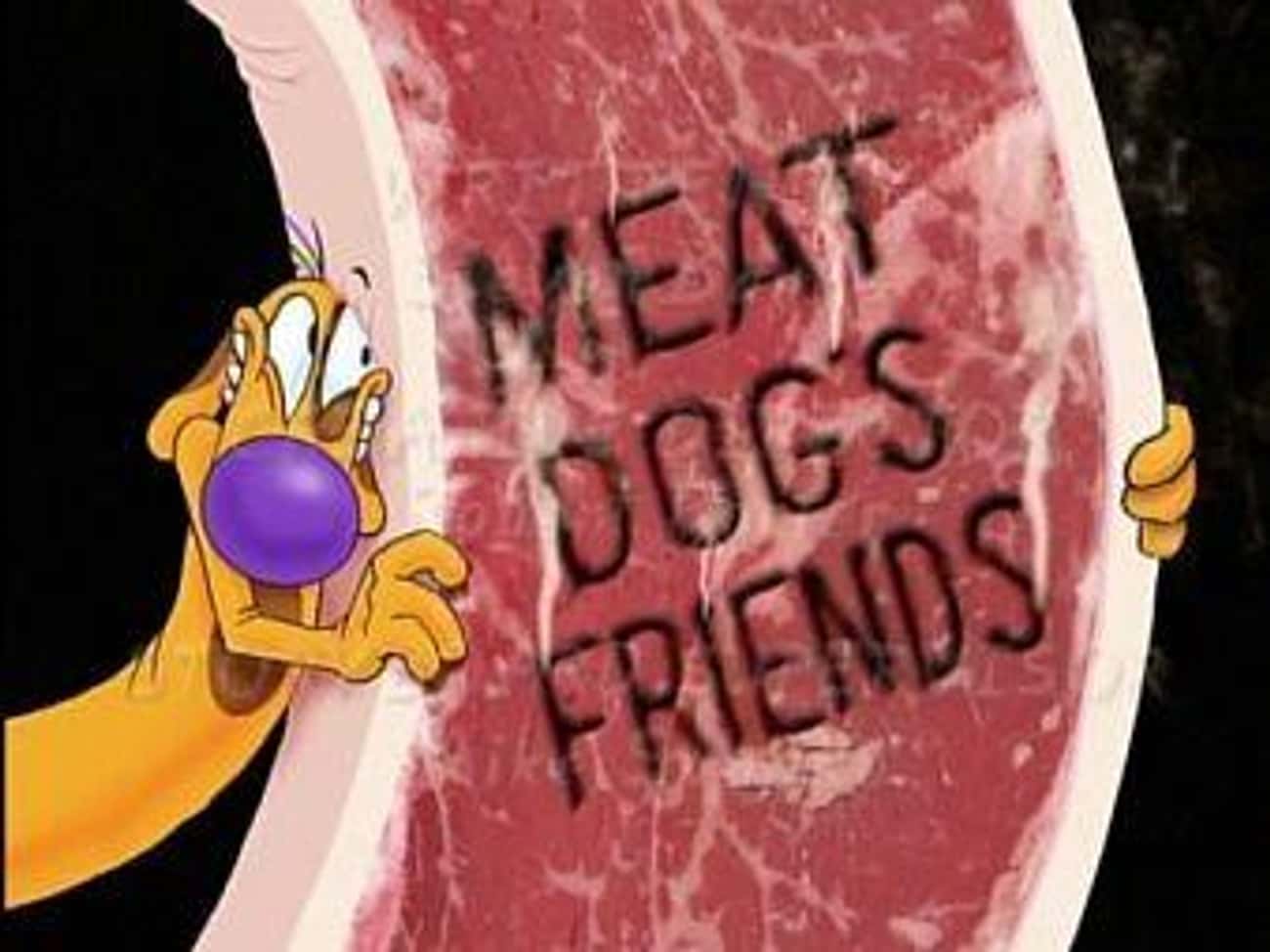 In One Disturbing Episode, Dog Finds Out Where Meat Comes From