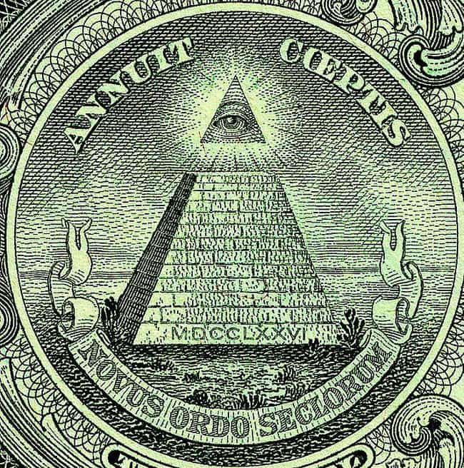 That
              Pyramid Might Represents ... is listed (or ranked) 2 on
              the list Here Is What Every Symbol On The Dollar Bill
              Really Means