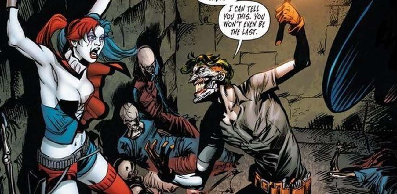 Joker Locks Harley In A Prison Filled With The Corpses Of &#34;The &#39;Other&#39; Harleys&#34;