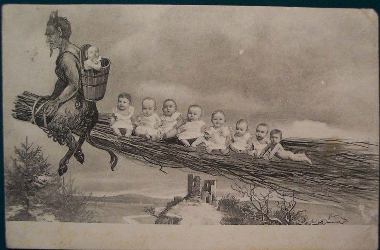 Krampus Even Drags Babies To Hell – Merry Christmas!