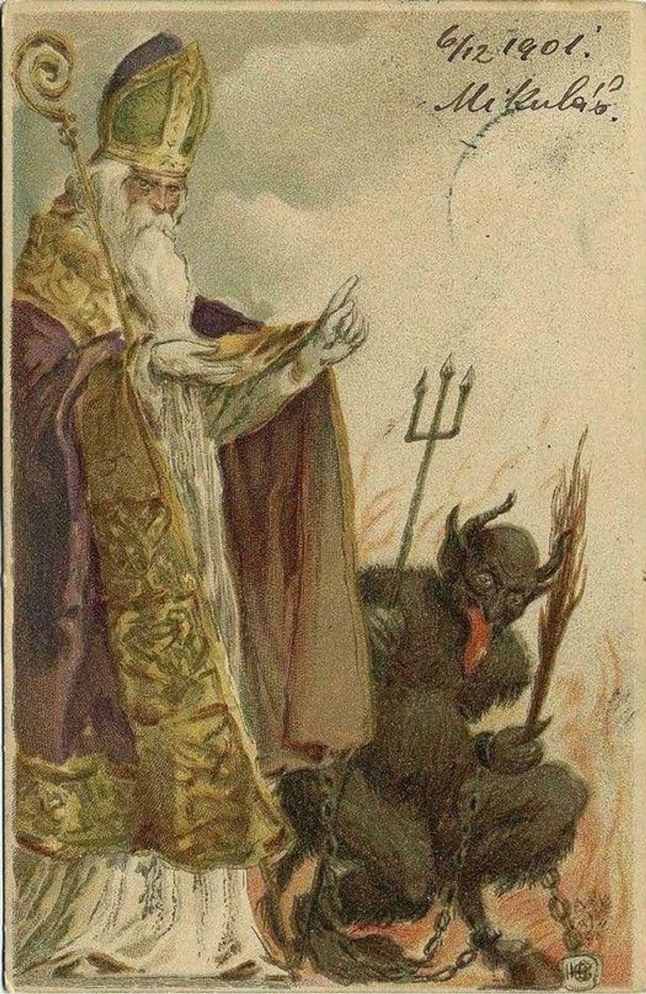 Krampus Also Carries Chains Just To Be Even More Terrifying