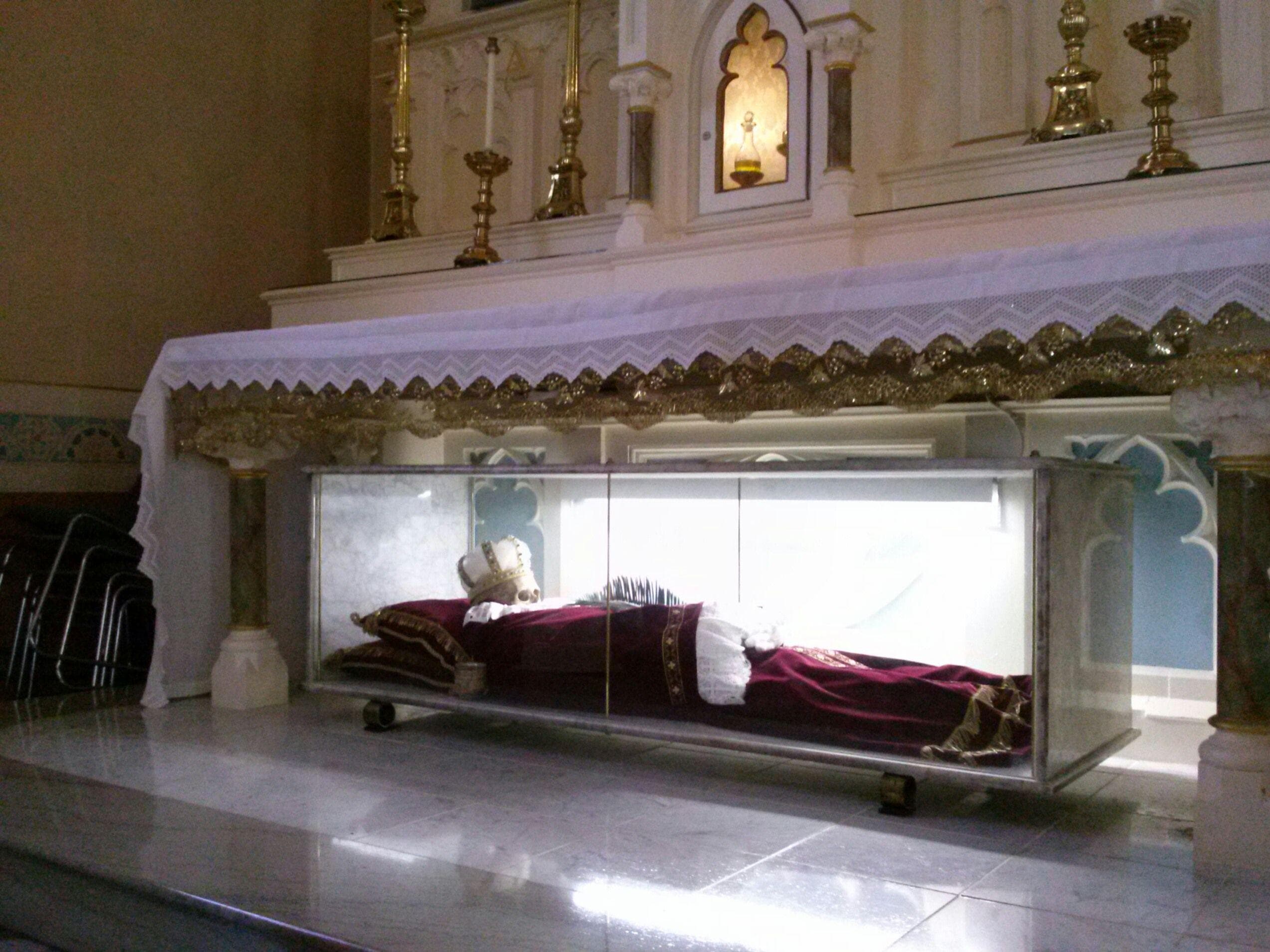 The Whole Skeletons Of St. Magnus And St. Bonosa Are In Louisville, KY