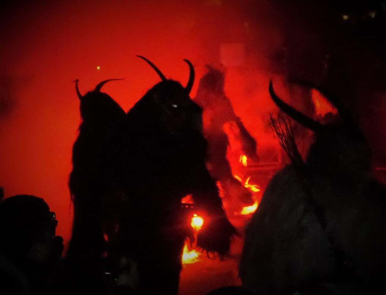 Modern Krampus Parades Can End With Welts