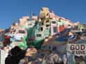 Slab City Is Just Steps Away From Tourist Attraction Salvation Mountain on Random Things That Slab City Is An Off-Grid Desert City