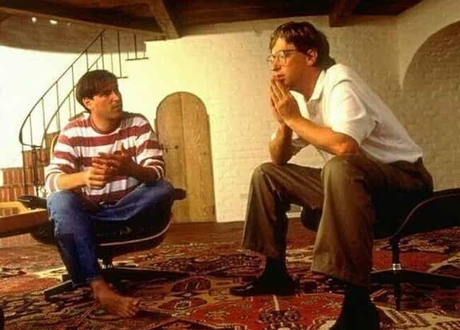 Image result for bill gates and steve jobs