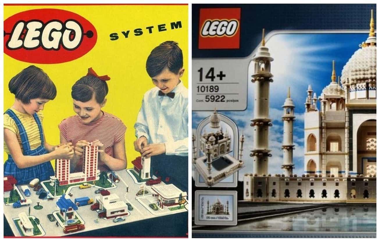 Lego In 1958 Vs. 2017