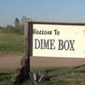 Dime Box Was Named After The Way Early Settlers Transported Mail on Random Weird Small Towns In Texas