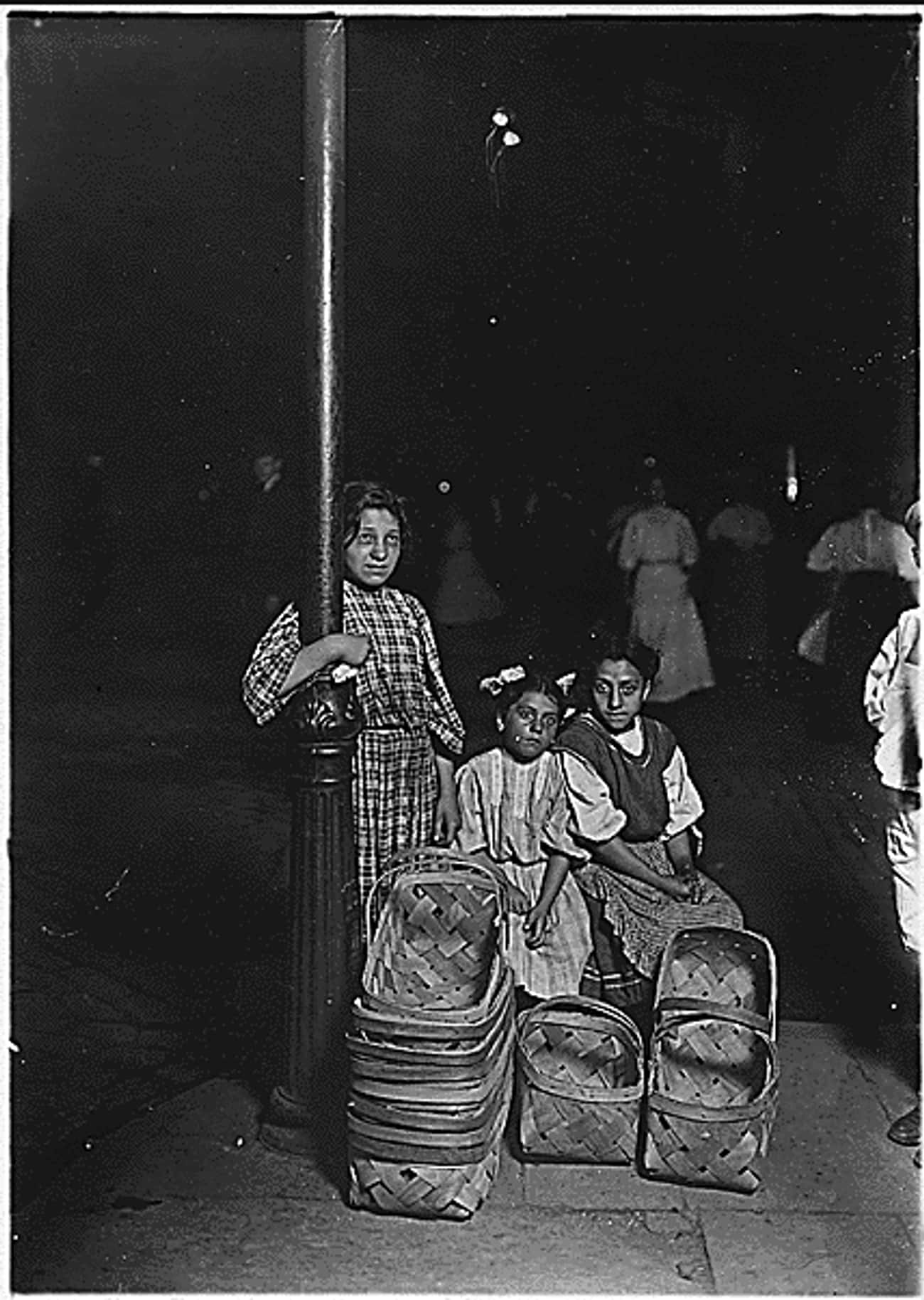 Basket Sellers In Ohio, 1908