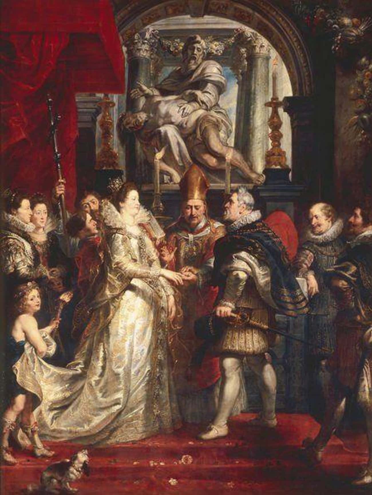 The King Of France Was Desperate For Heirs And Marie Was Fertile And Wealthy