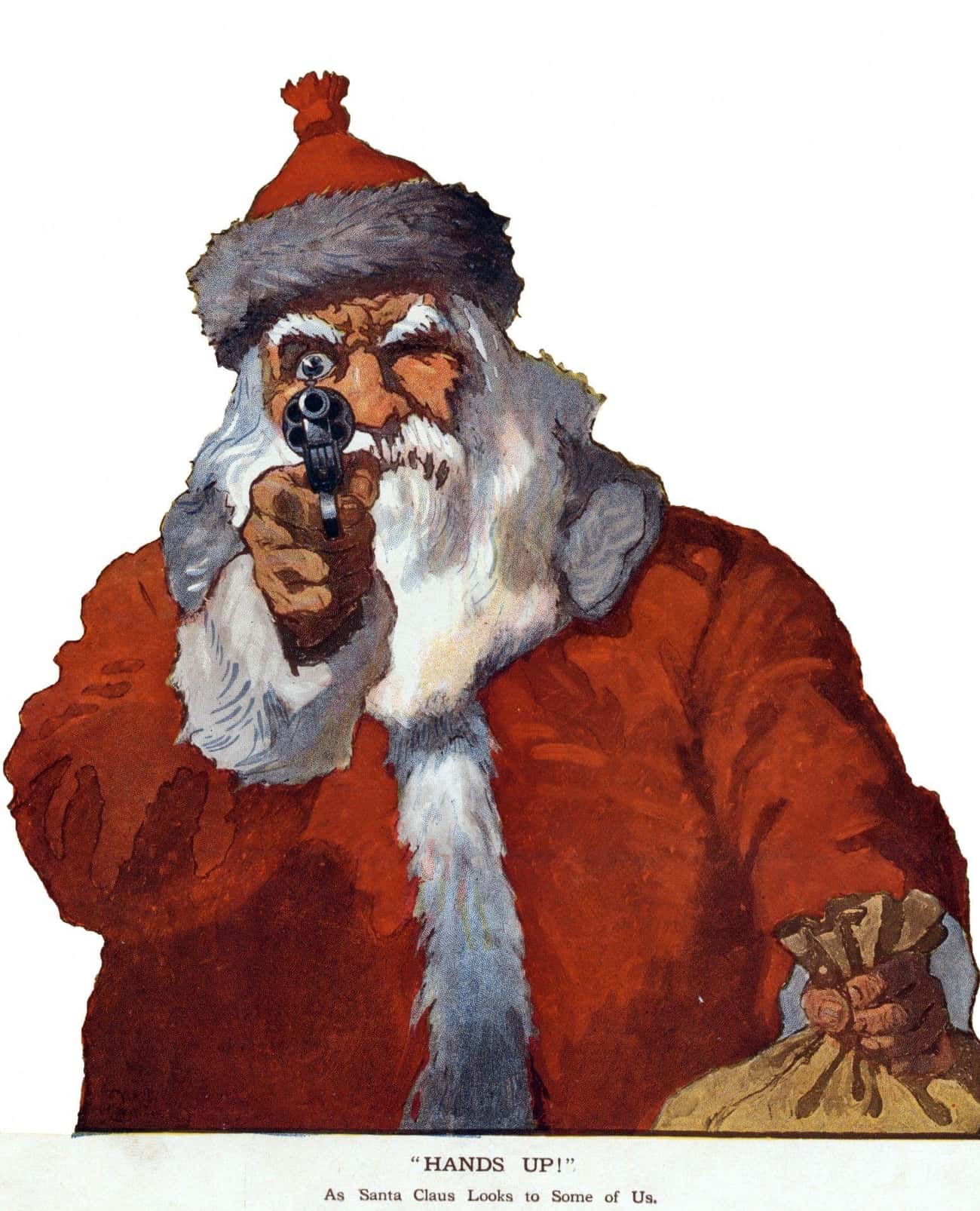 A Bank-Robbing Santa Claus Turned To Murder