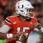 Brad Kaaya is listed (or ranked) 9 on the list The Best Miami Hurricanes Quarterbacks of All Time