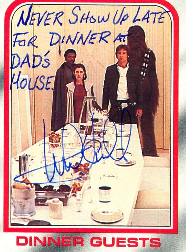 18 Hilarious Mark Hamill Star Wars Autographs