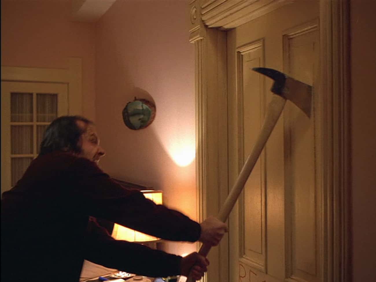 A Crazy Husband Chops Down A Door In &#39;The Shining&#39; And In &#39;The Phantom Carriage&#39;