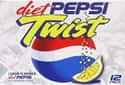 Diet Pepsi Twist on Random Best Discontinued Soda