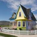 A Multi-Colored - And Possibly Floating - House on Random Real-Life Houses That Were Inspired By Cartoons