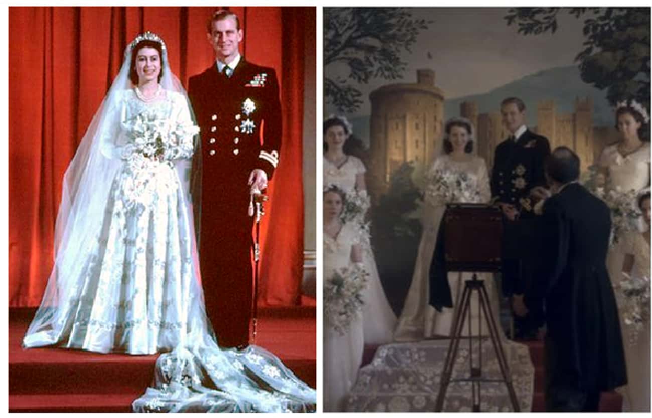 The Wedding Of Prince Philip Mountbatten And Princess Elizabeth In 1947