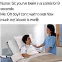 Can You Hand Me My Phone? on Random Funniest Bitcoin Memes