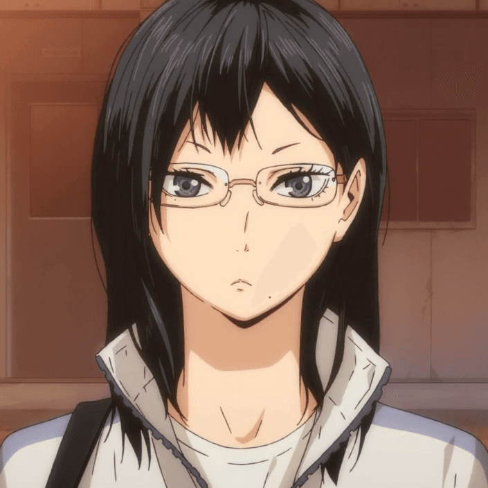 Anime characters store with glasses