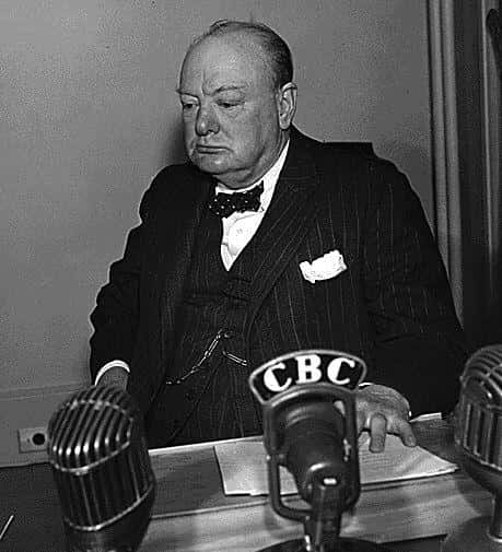 winston churchill painting burned