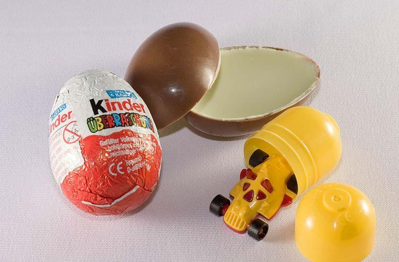 The Original Kinder Eggs Are Banned In The US Due To A Law From 1938