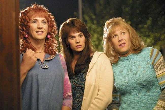 Michael Rosembaum, Barry Watson, And Harland Williams Are The Ugliest Girls In 'Sorority Boys'