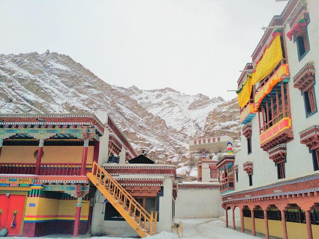 예수께서 티베트 수도원에 가셨다