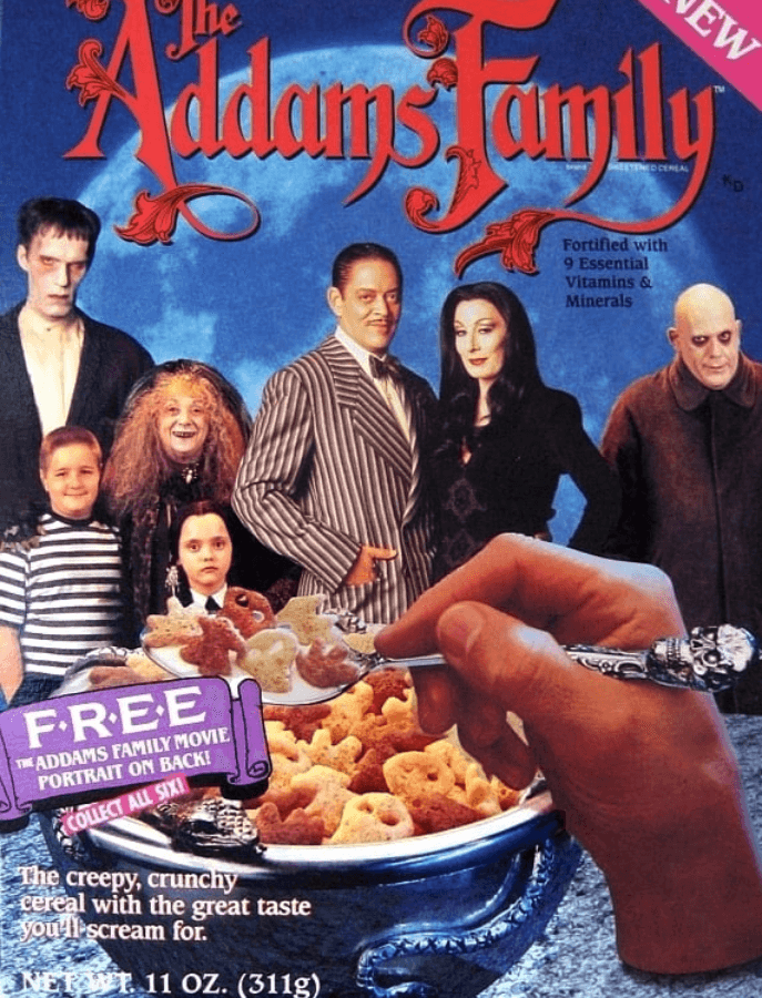 The Addams Family Cereal on Random Discontinued '90s Cereals You Totally Forgot About