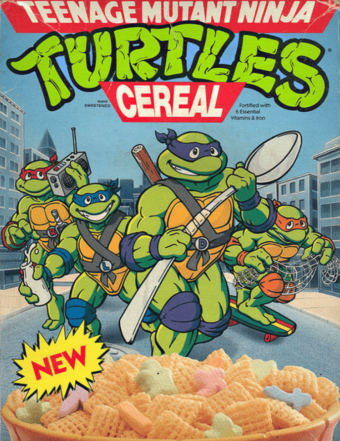 Teenage Mutant Ninja Turtles Cereal on Random Discontinued '90s Cereals You Totally Forgot About