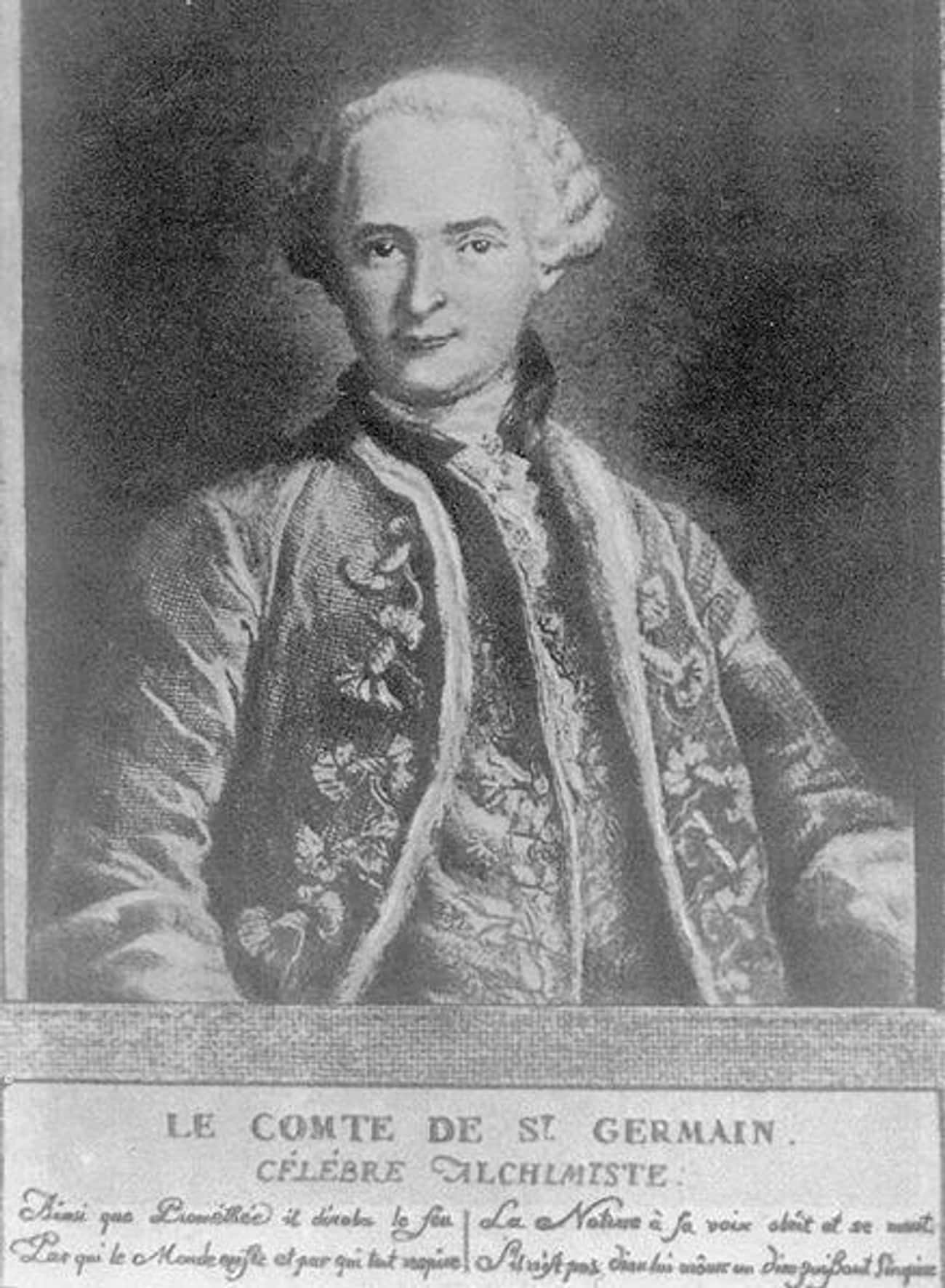 Saint Germain Said He Descended From The Comte De Saint Germain, But They May Have Been The Same Person