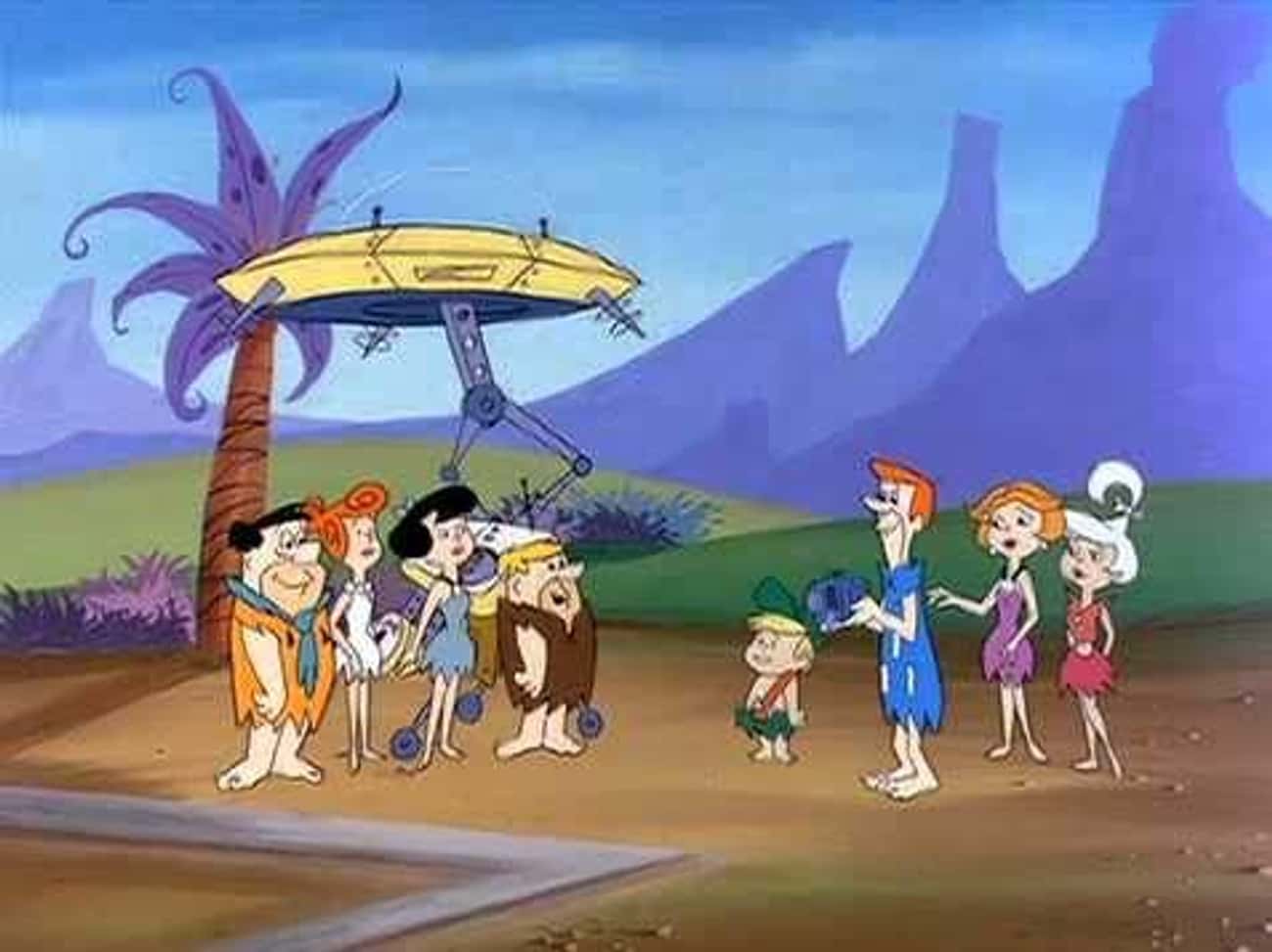 &#39;The Jetsons&#39; And &#39;The Flintstones&#39; Have A Crossover