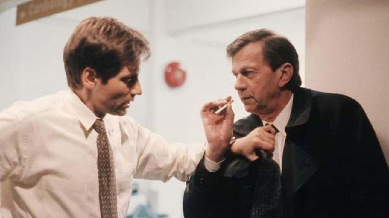 The Smoking Man Is Using Alien Tech To Stay Healthy