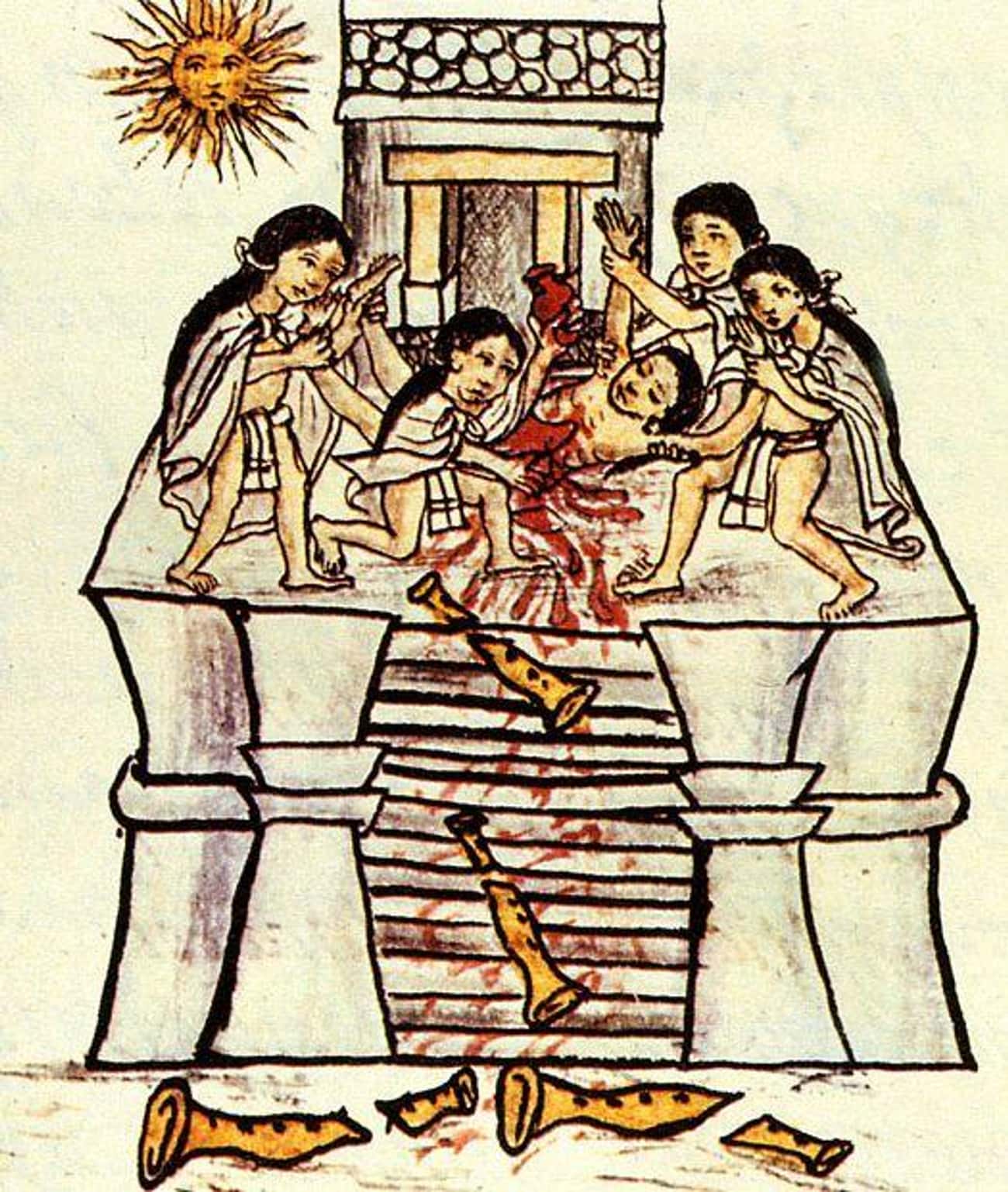 Male Sacrifices Were Given Four Wives