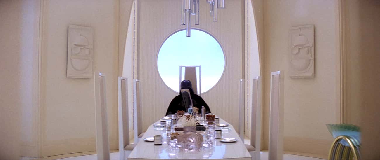 He Sets A Fancy Table For Han And Leia