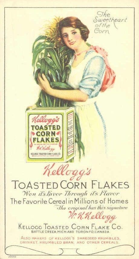 Once a cure for deviant behaviors, Kellogg's Corn Flakes continue