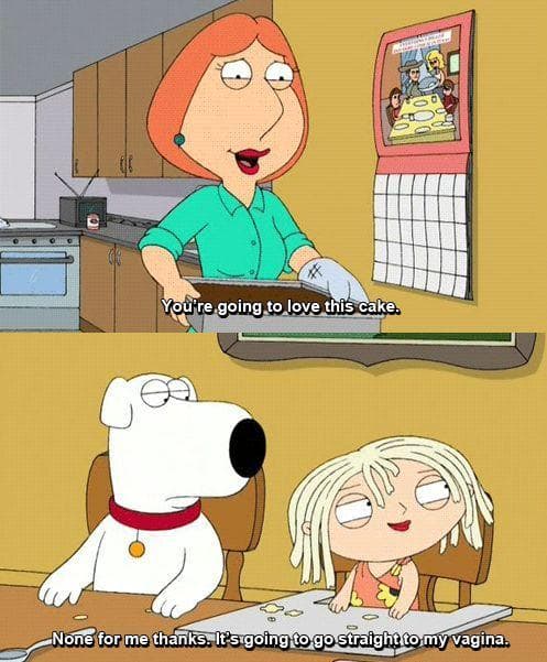 The 12 Dirtiest Family Guy Jokes They Somehow Got Away With